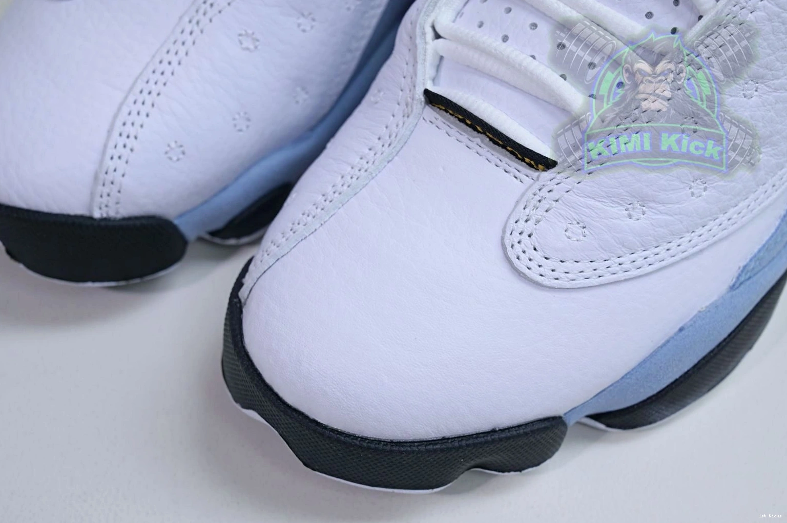 1st Kicks Shoes 13“Blue Kimikick Air TopPick Grey” 1907 Jordan 1205